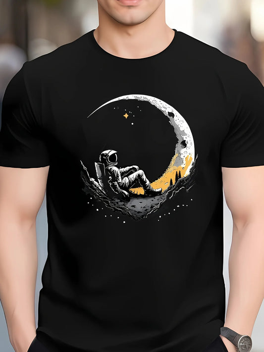 Lunar Drift Oversized Cyber Tee