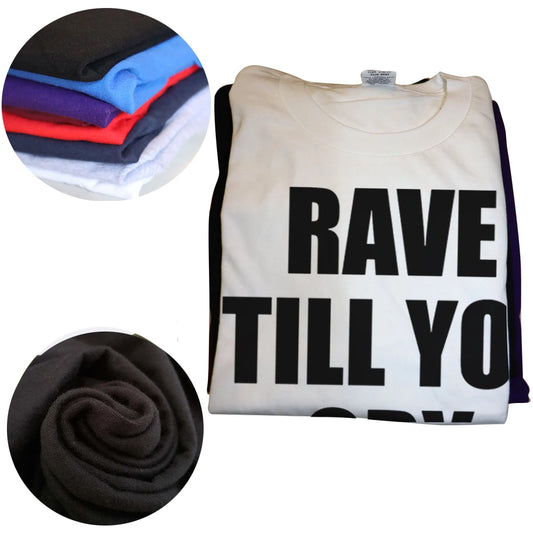 Rave ’Til You Cry Cyber Tee