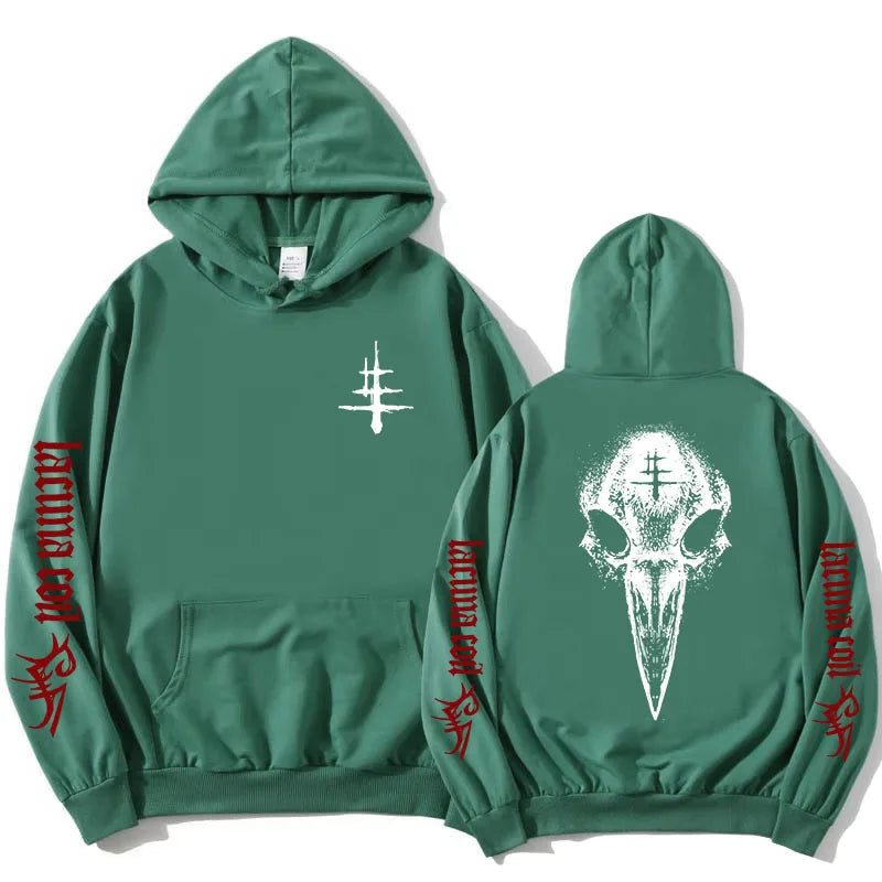 SLEEPLESS EMPIRE Lacuna Coil Hoodie – Gothic Rock Streetwear Fleece