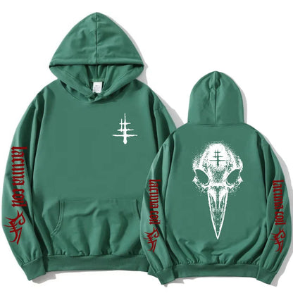 SLEEPLESS EMPIRE Lacuna Coil Hoodie – Gothic Rock Streetwear Fleece