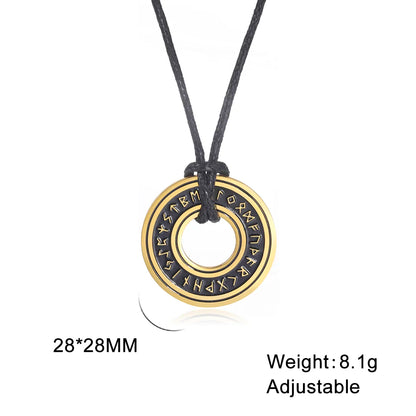 Elder Futhark – Nordic Rune Pendant Necklace