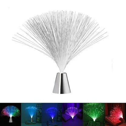 "StarGlow Fiber Optic Lamp – 7 Color LED Magic"