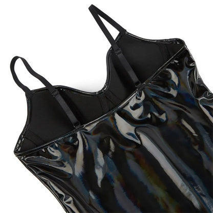 LUSTRA Sculpt PU Bodysuit