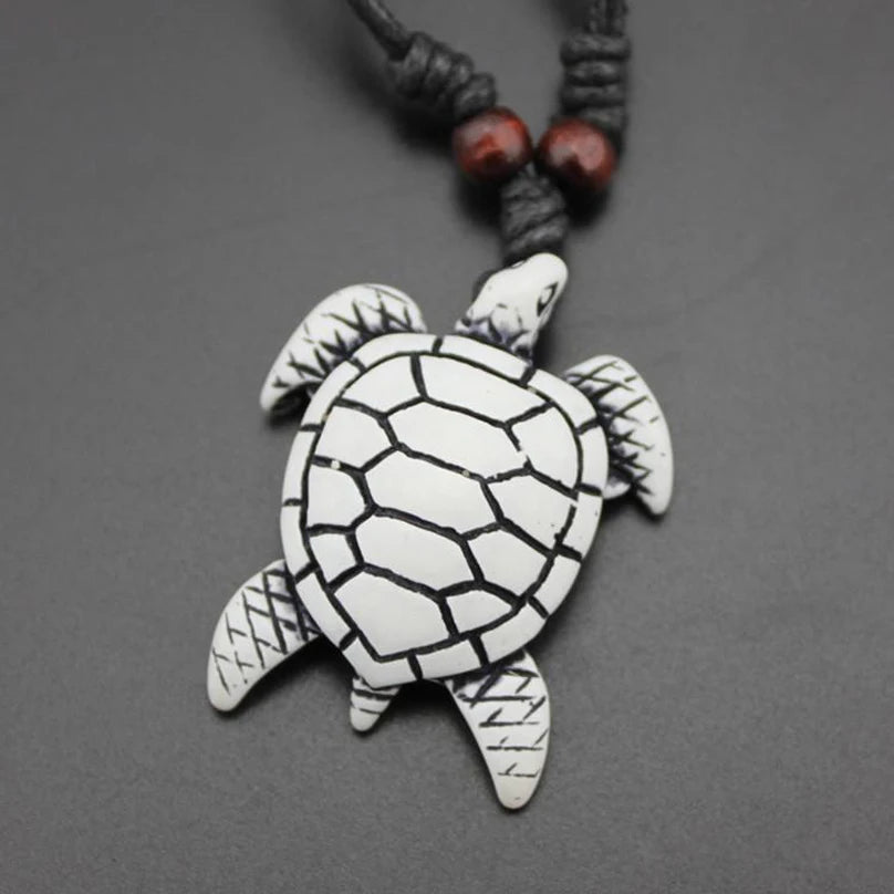 Tidebound – Yak Bone Tortoise Tribal Necklace
