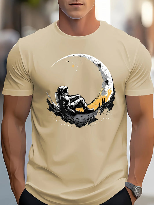 Lunar Drift Oversized Cyber Tee