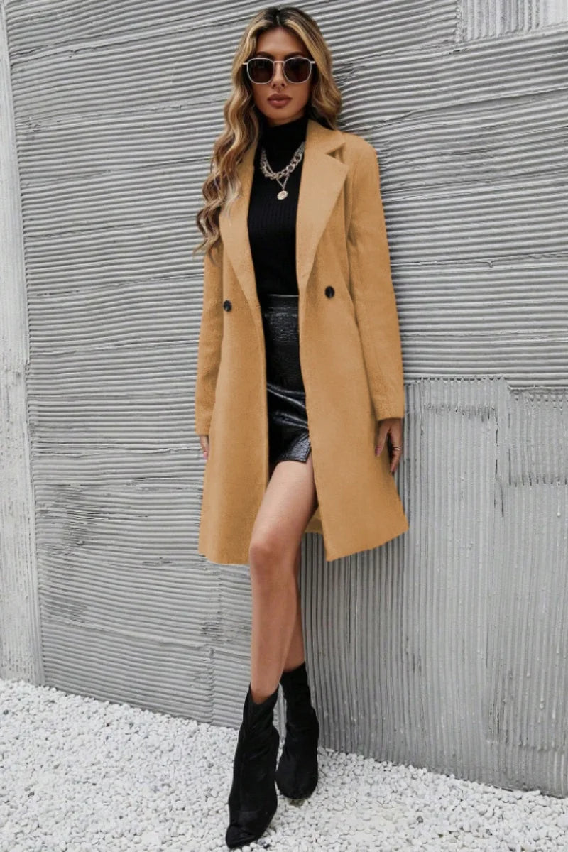 Aether Wool Longline Coat