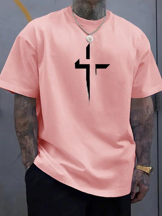 Reverse Cross Vibes – Summer Oversized Tee