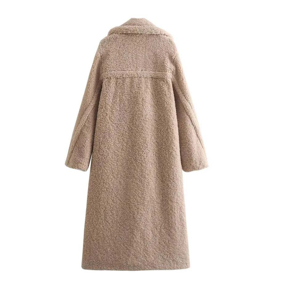 Echo-Stitch Y2K Long Coat