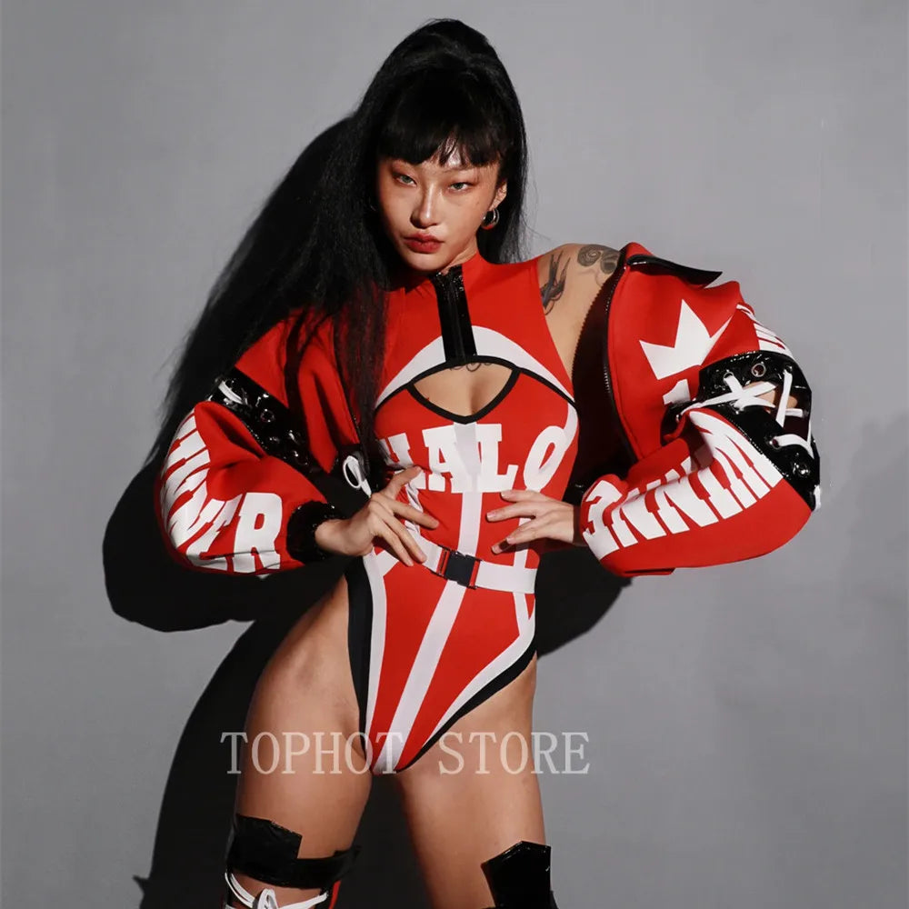 Scarlet Beat Cyber Bodysuit