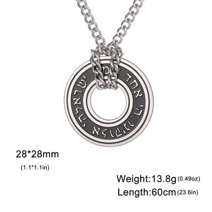 Elder Futhark – Nordic Rune Pendant Necklace