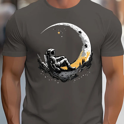 Lunar Drift Oversized Cyber Tee