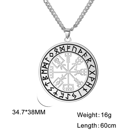 Elder Futhark – Nordic Rune Pendant Necklace