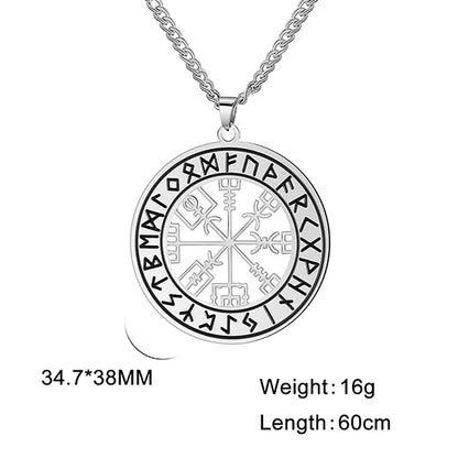 Elder Futhark – Nordic Rune Pendant Necklace