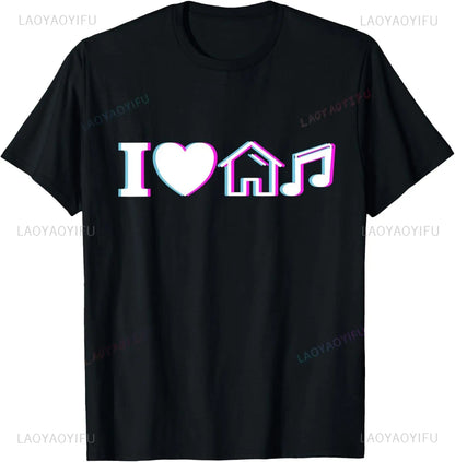 Trippy Glitch Cyber Tee