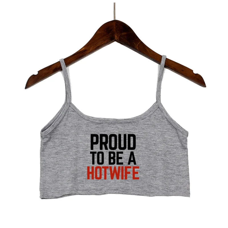 HotWife Vibes Crop Top