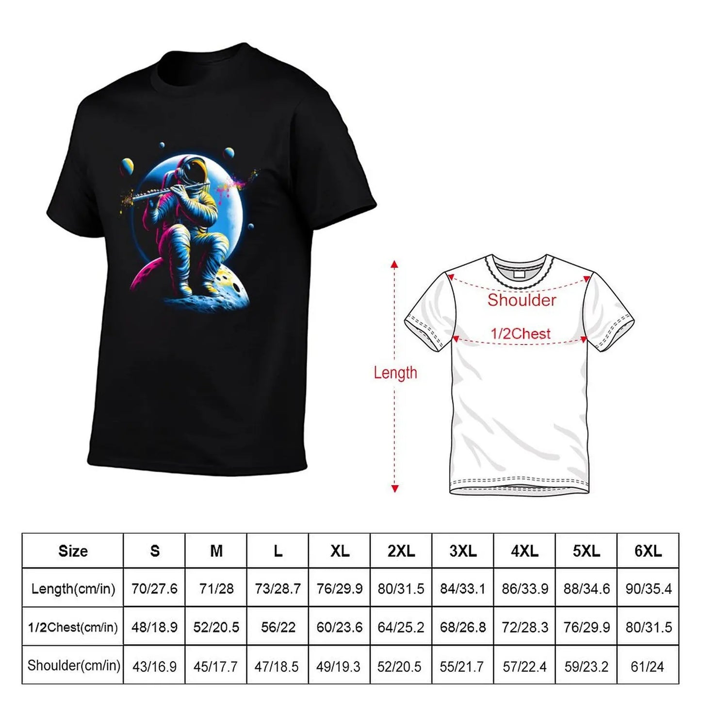 Cosmic Flute Cyber Tee