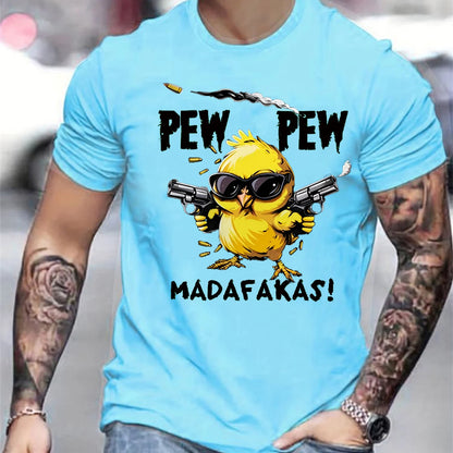 Pew Pew Madafaka – Cartoon Heat Tee