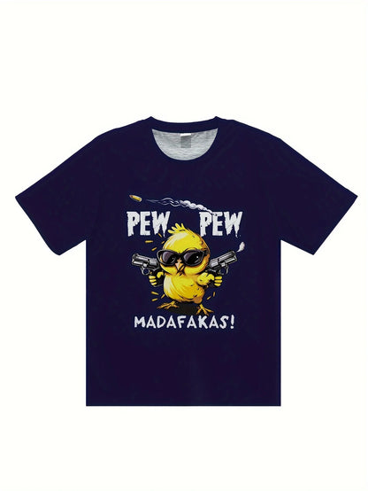 Pew Pew Madafaka – Cartoon Heat Tee