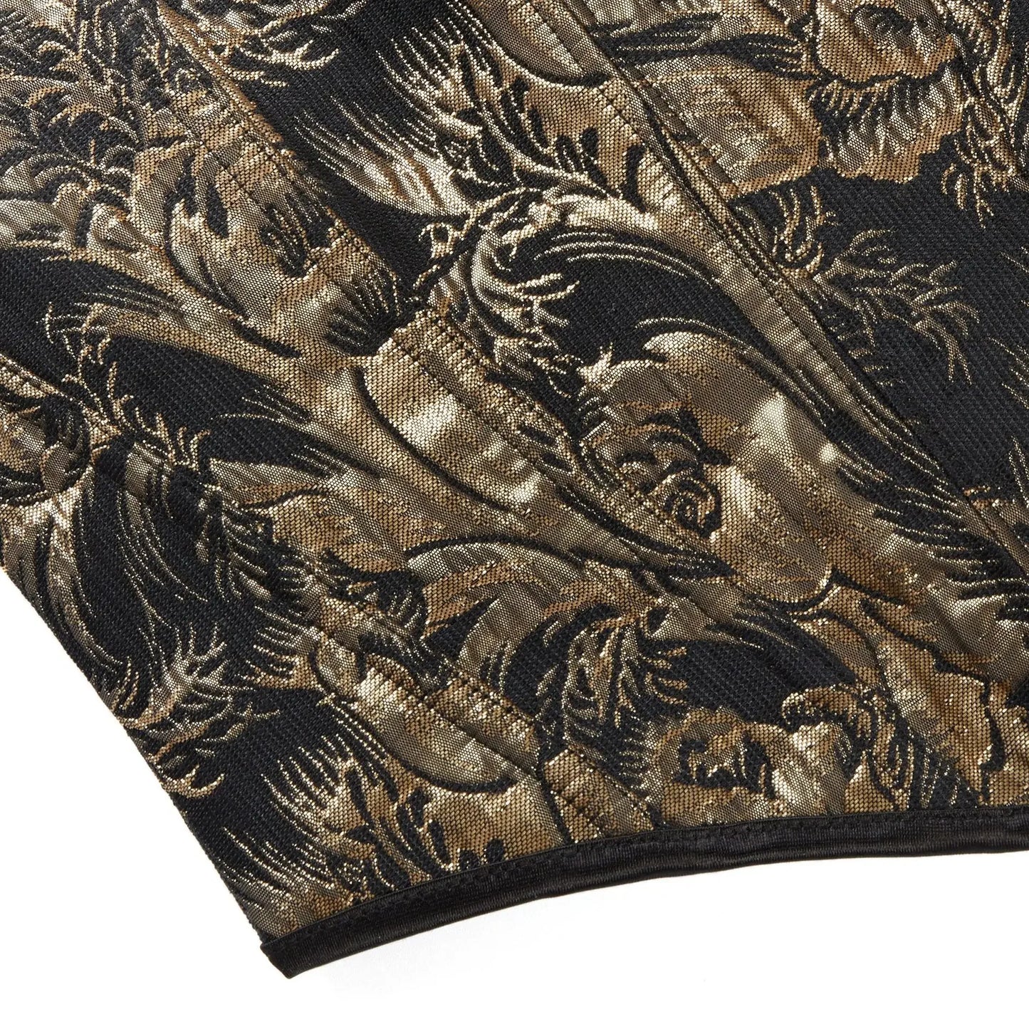 EleganceLace™ Overbust Corset Crop Top with Push-Up Design