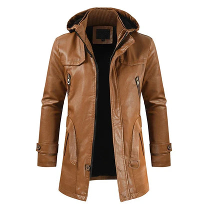 Night Rider Leather Coat