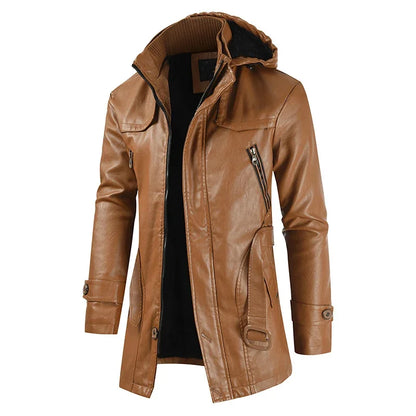 Night Rider Leather Coat