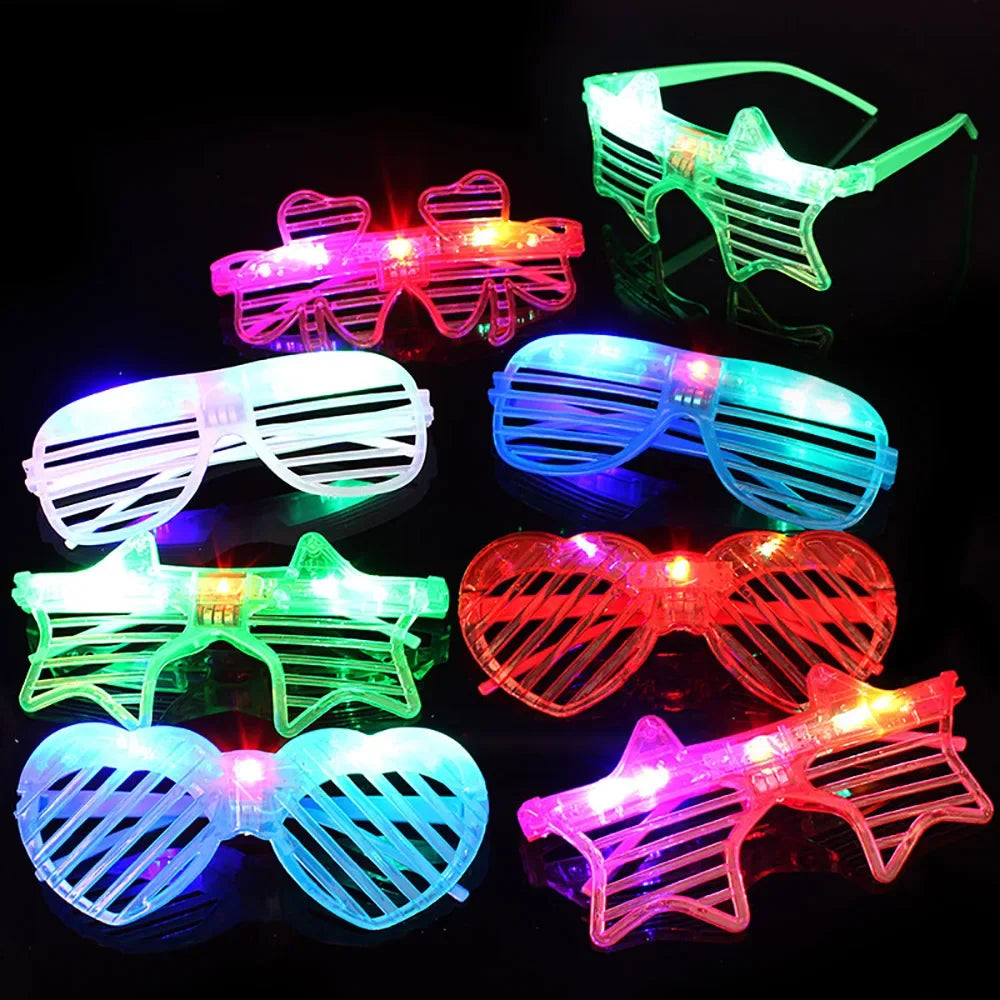 GlowVibe LED Glasses party set