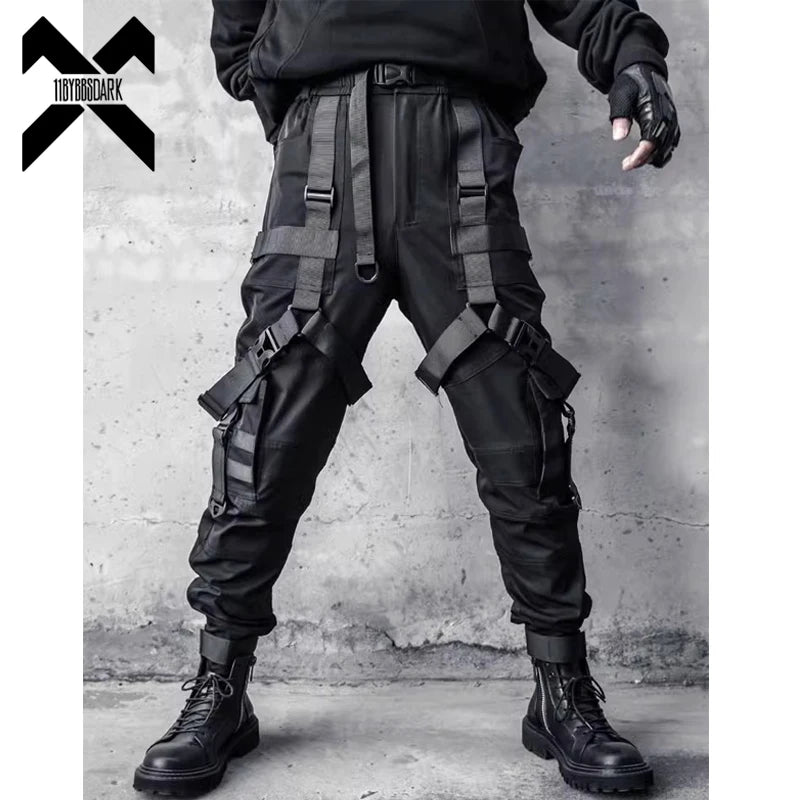 Shadow Grid Cargo Pants