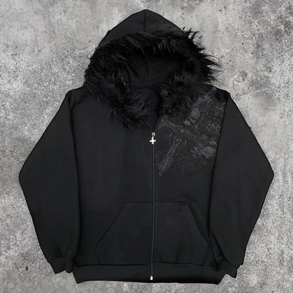 SkullPhase Wool Street Hoodie