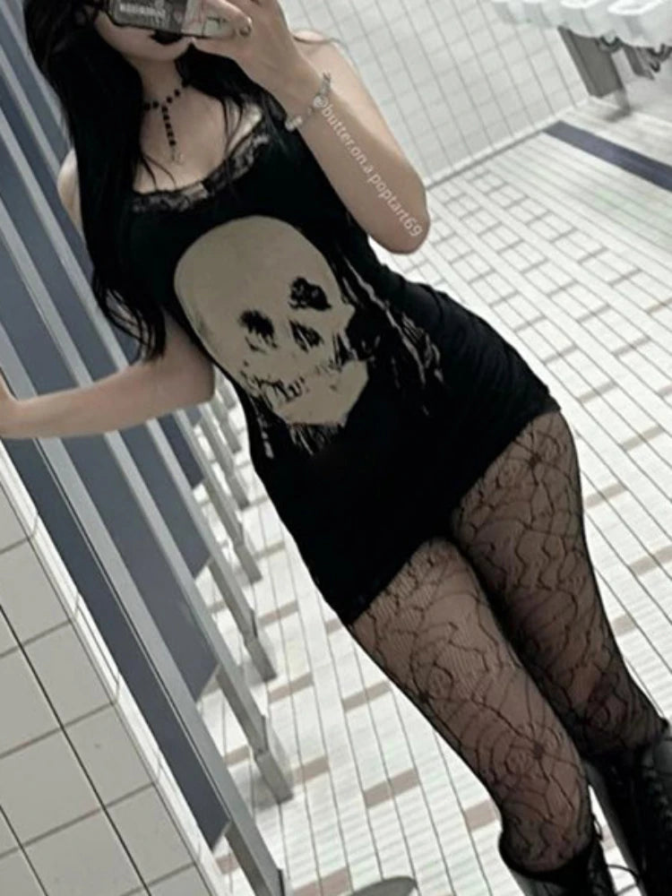 Shadow Skull Cyber Dress