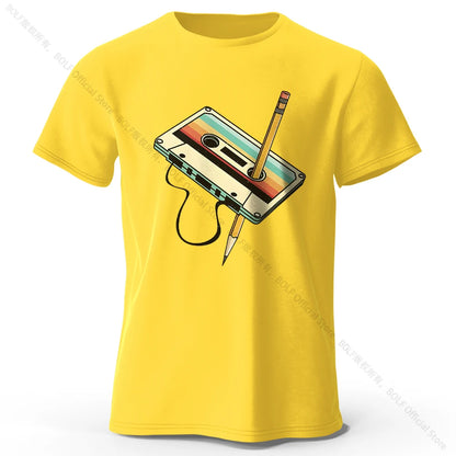 Retro Tape Vibes – Rewind Me Tee