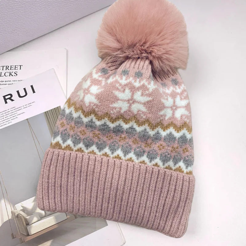 Frostflare – Premium Cashmere Wool Knit Winter Hat