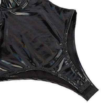 LUSTRA Sculpt PU Bodysuit