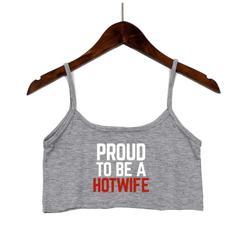 HotWife Vibes Crop Top