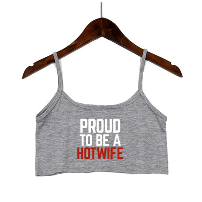 HotWife Vibes Crop Top