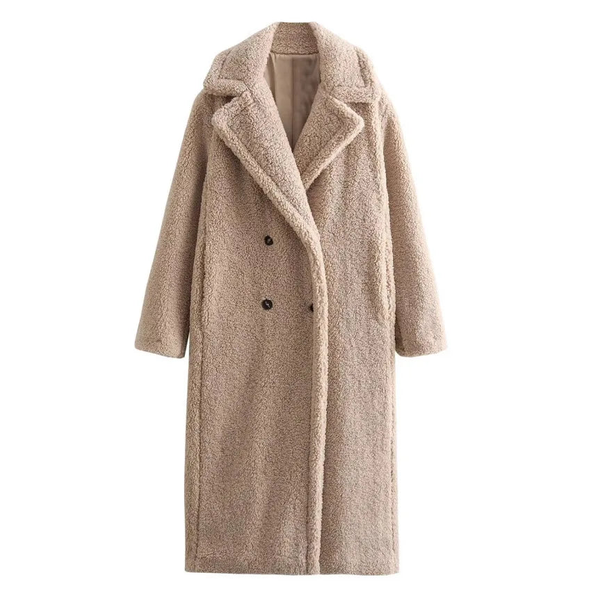 Echo-Stitch Y2K Long Coat
