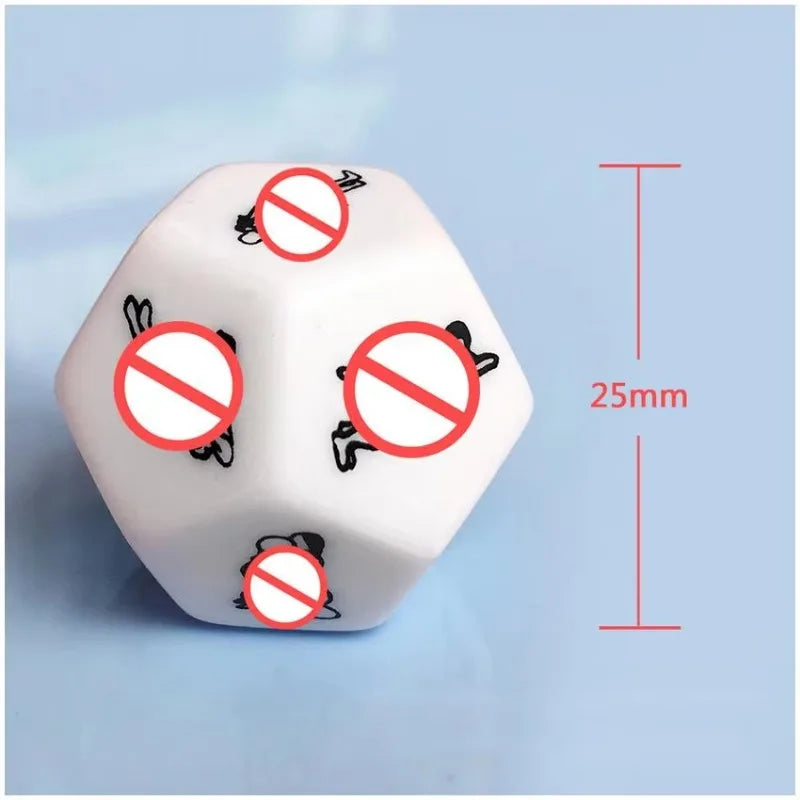 LUSTRA // Dice of Desire - 12-Sided Erotic Foreplay Game