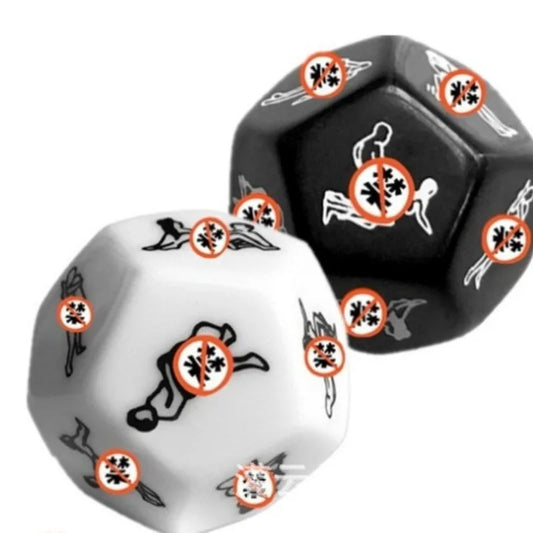 LUSTRA // Dice of Desire - 12-Sided Erotic Foreplay Game
