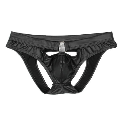 LUSTRA Obsidian Hollow-Back Jock-Thong