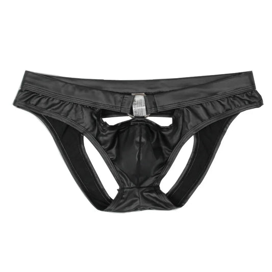 LUSTRA Obsidian Hollow-Back Jock-Thong