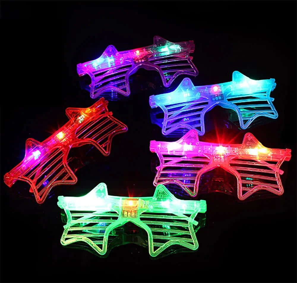 GlowVibe LED Glasses party set