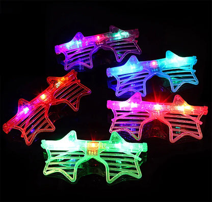 GlowVibe LED Glasses party set