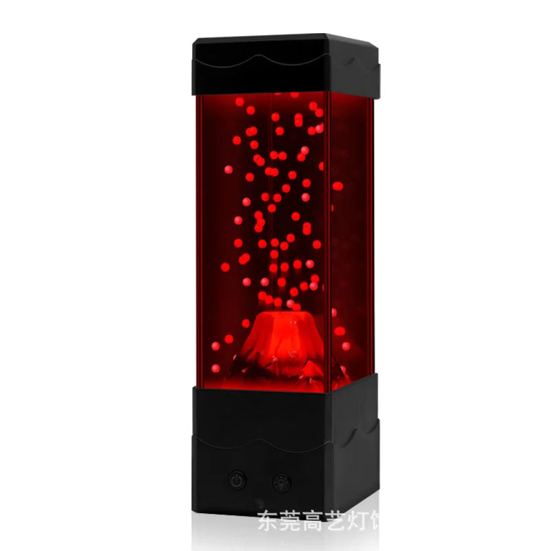 Neon Volcano Lamp