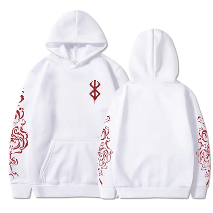 BERSERK//ACID Gothic Oversized Hoodie – Harajuku Dark Streetwear
