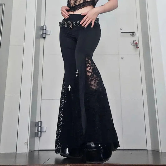 Nocturne Lace Flare Pants