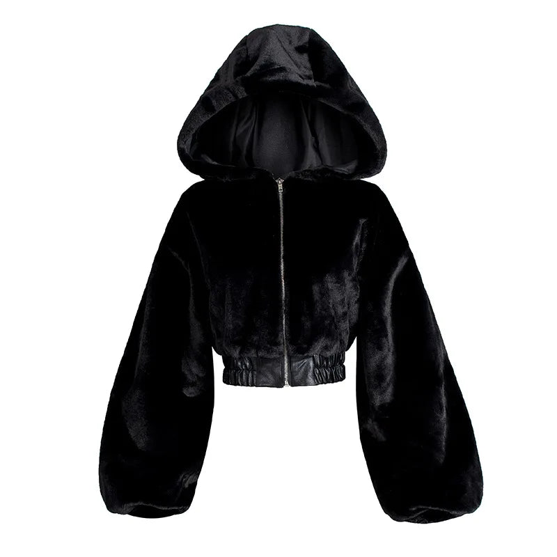 Flockwave Cropped Winter Jacket