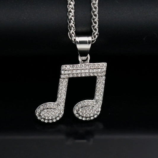 Melody Grace – Elegant Musical Note Pendant Necklace