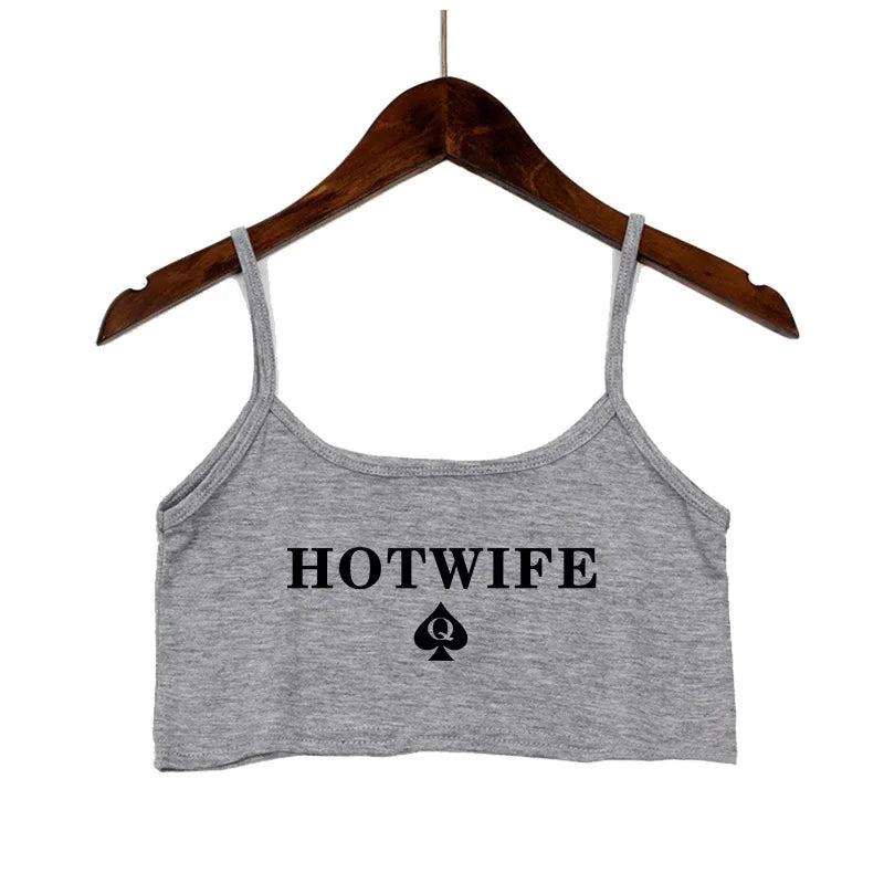 HotWife Vibes Crop Top