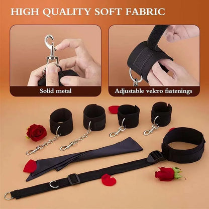 LUSTRA // Velvet Control - BDSM Restraint & Bondage KitLUSTRA // Velvet Control - BDSM Restraint & Bondage Kit